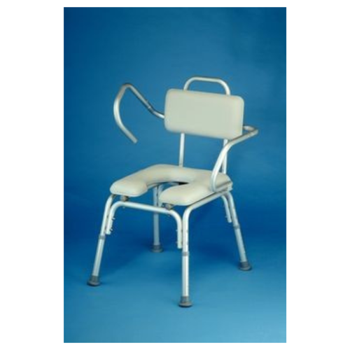 Picture of Lightweight Padded Shower Chair with Cut-Out