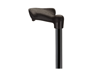 Picture of Orthopedic Cane with Palm Handle in Black