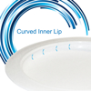 Picture of Plate With Curved Inner Lip And Suction Cup Feet