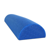 Picture of CanDo Standard PE Foam Round & Half Roller -  White & Blue