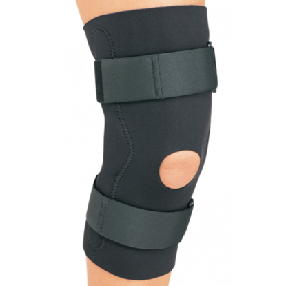  Omples Hinged Knee Brace for Knee Pain, Meniscus Tear Knee  Support with Side Stabilizers for Men and Women Patella Knee Brace for  Arthritis Pain Running Working Out Black (Small) : Health