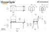 Picture of ShowerGlyde Sliding Transfer Bench- Model SG1