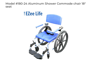 Picture of EZee Life Aluminum Shower Commode Chair