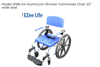 Picture of EZee Life Aluminum Shower Commode Chair