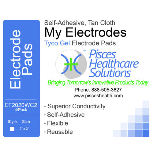 Picture of Pisces Tyco Gel Electrode Pads