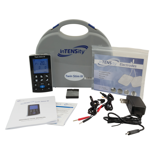 Picture of InTENSity Twin Stim IV Portable TENS & NMES Muscle Stimulator