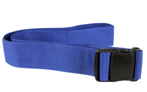 Picture of EZ Clean Gait Belts 60" Delrin Buckle - Blue