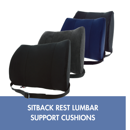 Picture of Sitback Back Rests for Home and Auto, Regular, Plus, Deluxe