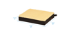 Picture of Gel Foam Seat Cushion With Fleece Top 18"W x 16"D x 3"H