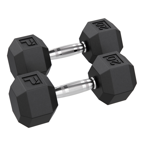 Picture of Rubber Hex Dumbbells