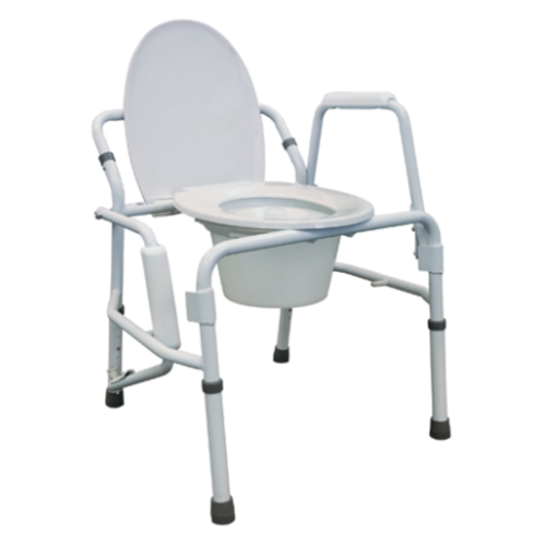 Picture of Tuffcare Extra Wide Drop Arm Commode-450 lb Cap.