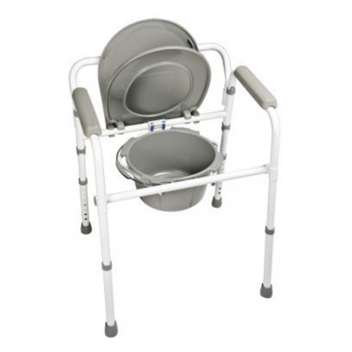 Picture of Lumex Steel Folding Commode, Retail Packaging