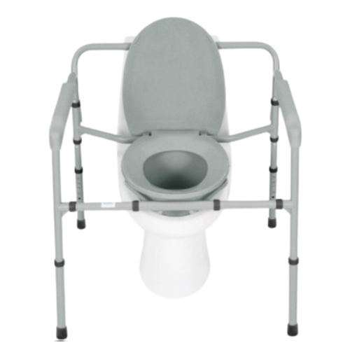Picture of Wide 3 N 1 Heavy Duty Commode with Elongated Seat and Removable Back
