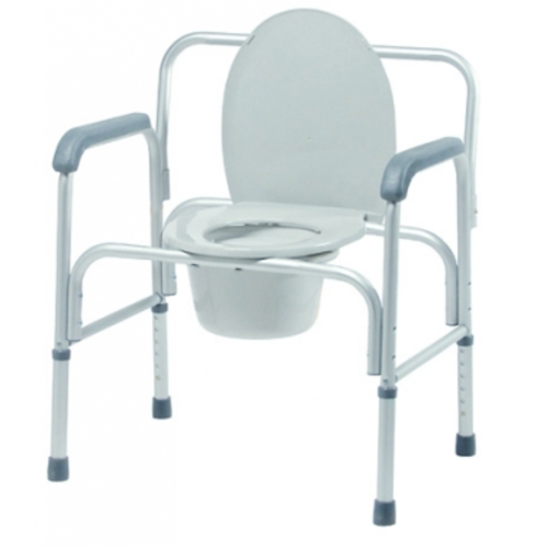 Picture of 3-in-1 Aluminum Commode, 400 lb. Weight Capacity
