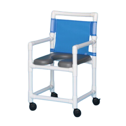 Picture of Soft Seat Rolling Shower Chair