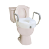 Picture of Carex E-Z Lock Raised Toilet Seat with Arms