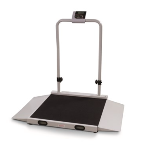 Picture of Dual Ramp Wheelchair Scale with Adapter - 1000lb capacity, Metal