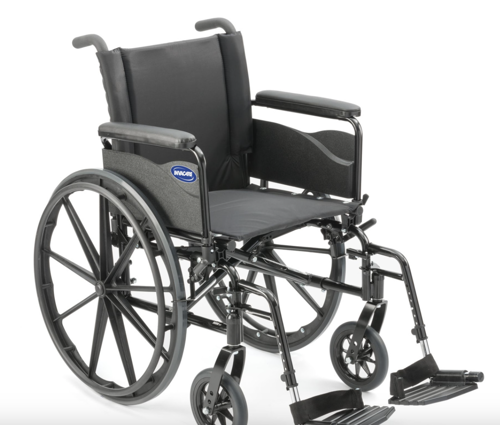 Picture of Invacare 9000 XT Wheelchair w/desk arm 18” W X 16” D