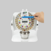 Picture of Locked Automatic Pill Dispenser | Blue and White Tray
