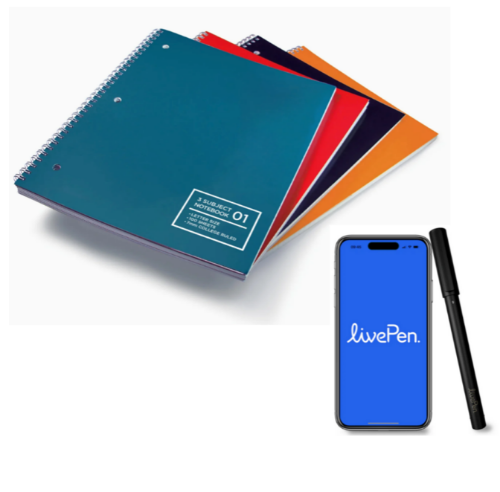 Picture of LivePen & Letter Notebook Bundle