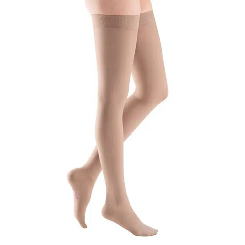 Picture of Mediven Plus Thigh Compression Socks with Silicone Top Band