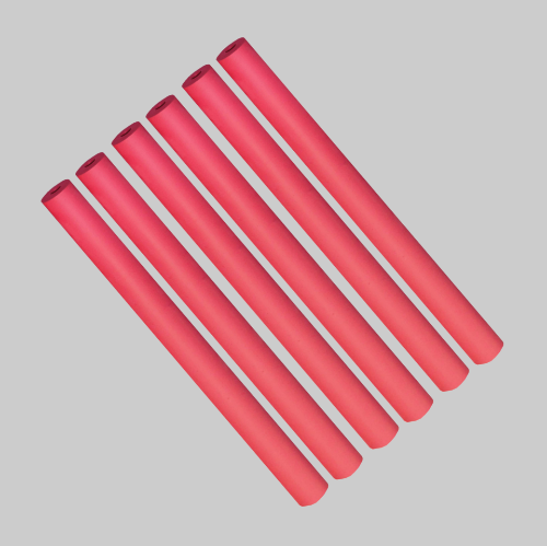 Picture of 6 Pack of Red Foam Tubing