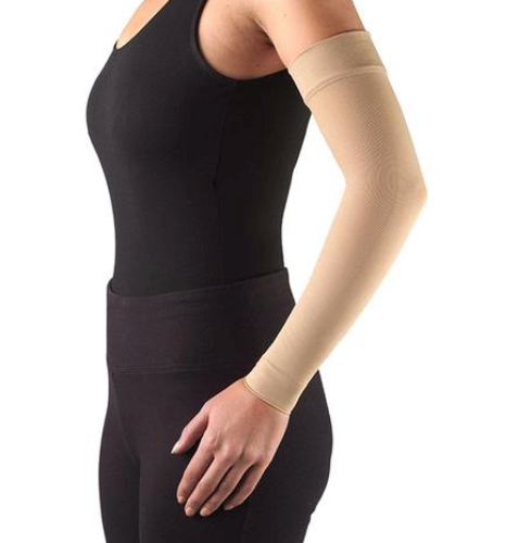 Picture of AW Style 720WSB Lymphedema Armsleeve w/Soft Top - 20-30 mmHg