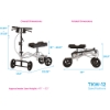 Picture of Nova TKW Turning Knee Walker