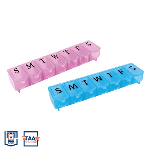 Picture of 7 Day Pill Organizers with Bubble-Lok 