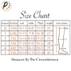 Picture of Presadee Thigh High Open Toe 20-30 mmHg Firm Compression Stocking Leg