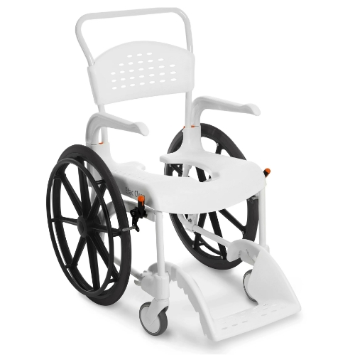 Picture of Etac Clean 24" Self-Propelled Wheelchair Shower/Commode Combo Chair