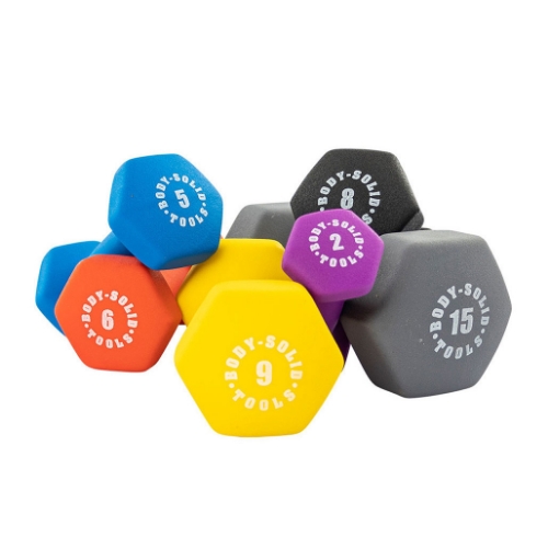 Picture of Body-Solid Neoprene Coated Dumbbells
